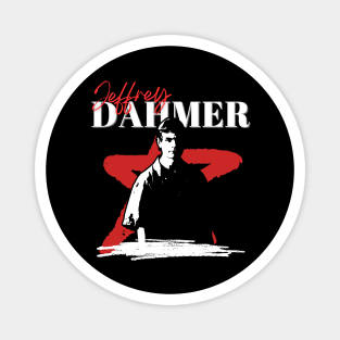 Jeffrey dahmer retro style Magnet